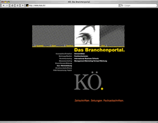 Screenshot KÖ.-Website